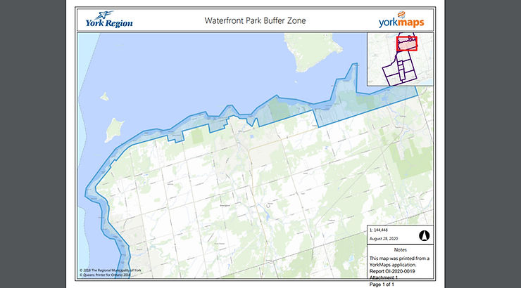 Waterfront Buffer Zones