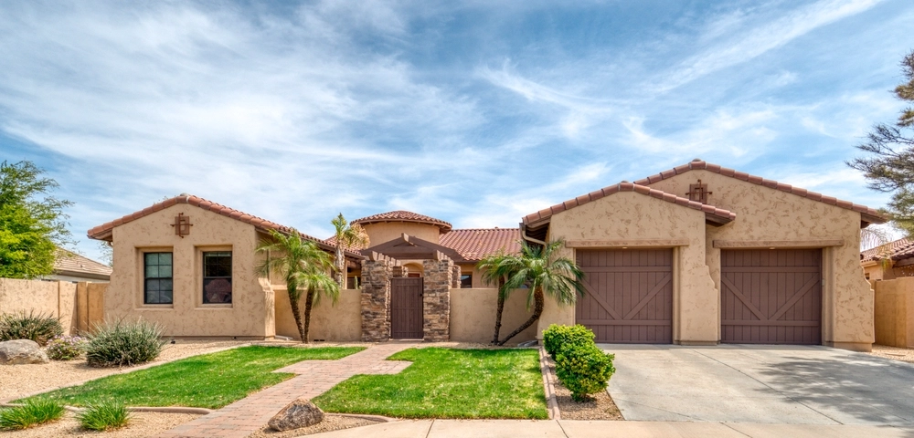 A view of House property in Queen Creek, Arizona