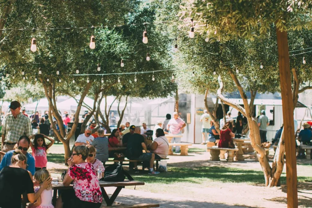 A view of community in Queen Creek, Arizona